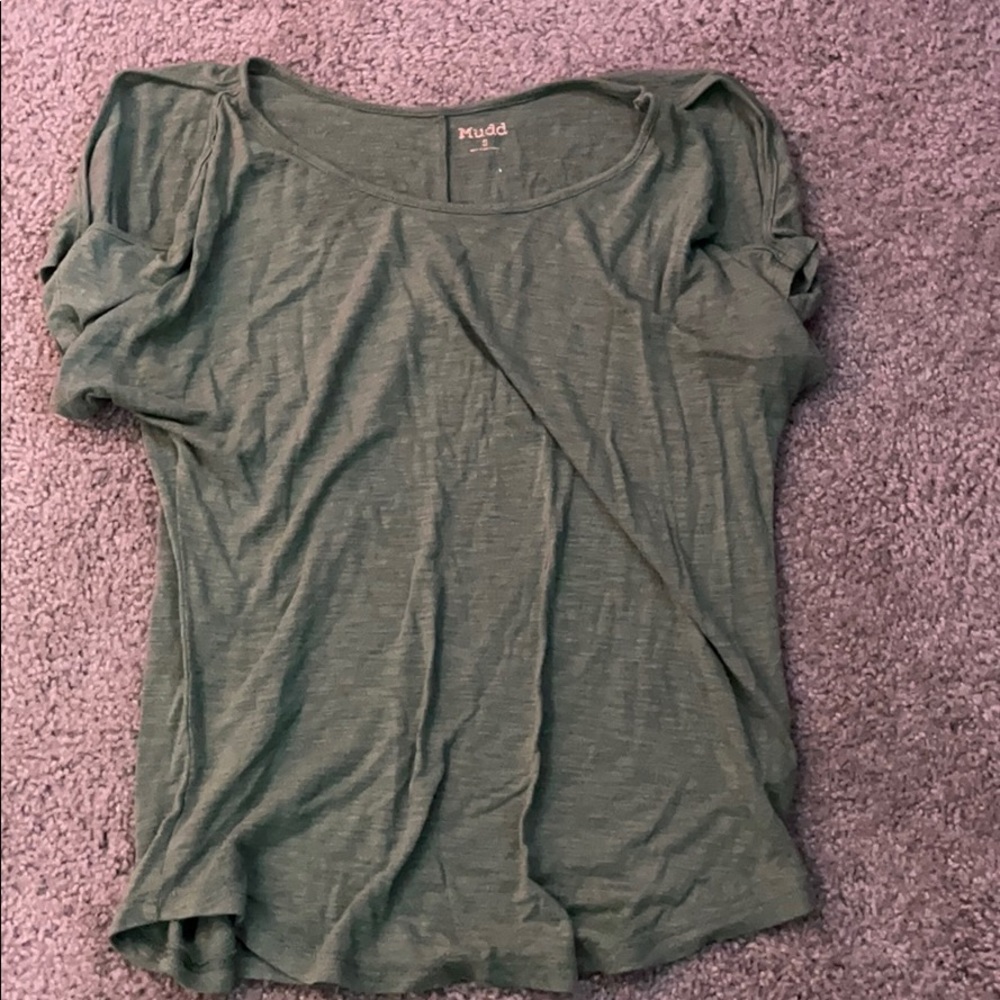 Green blouse